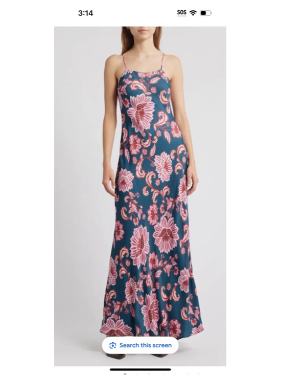 FARM Rio Dresses & Skirts - Farm Rio Flower Delicacy Paisley Slipdress|Size XL|NWT